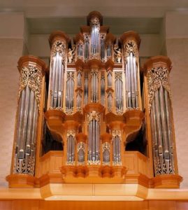 Gottfried and Mary Fuchs organ at Pacific Lutheran University
