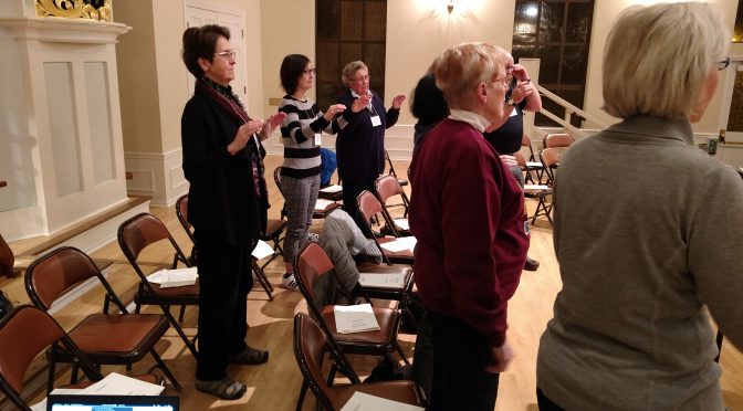 November 2017 program:  Learning to Conduct