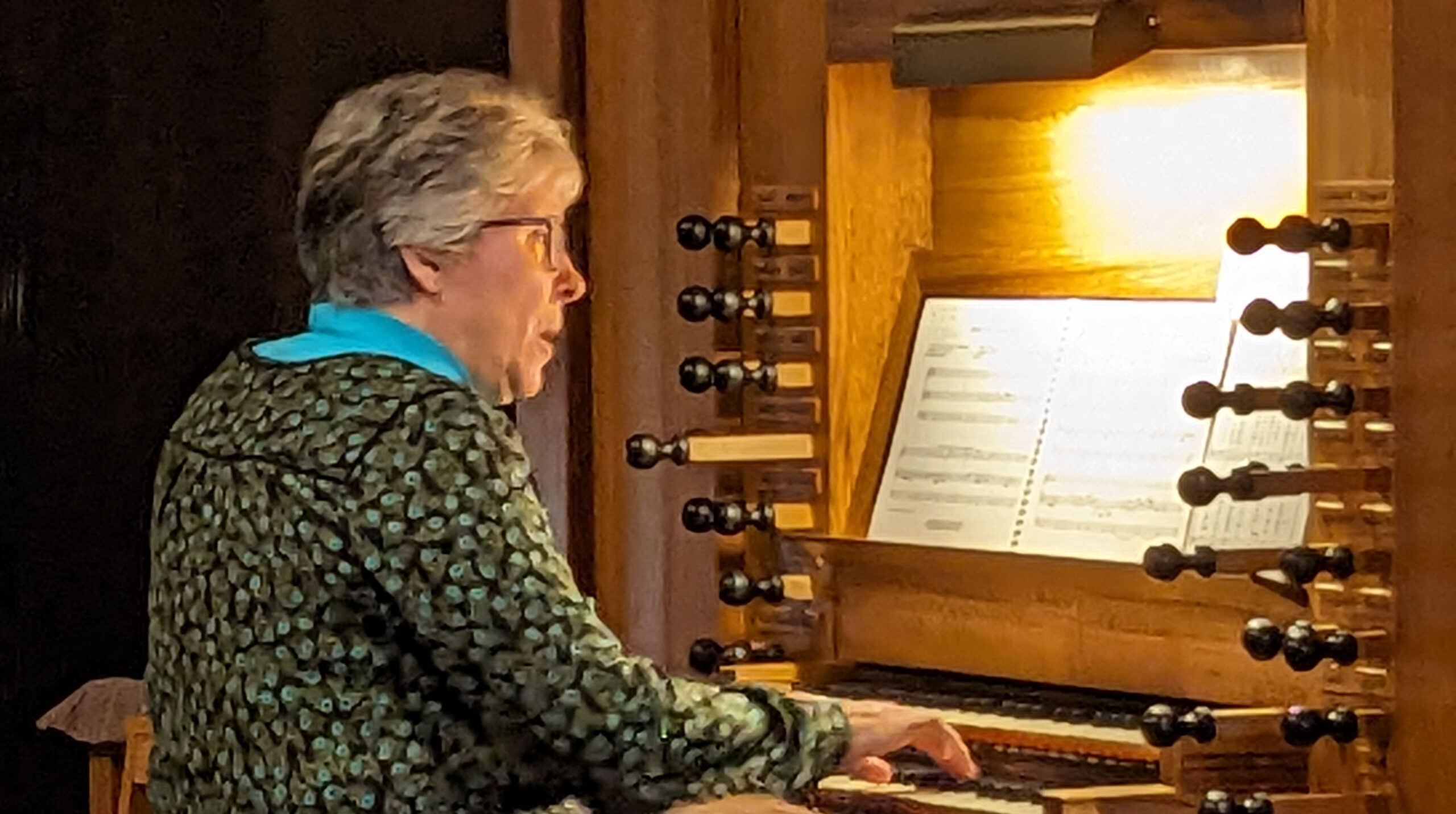 Shari Shull, organist