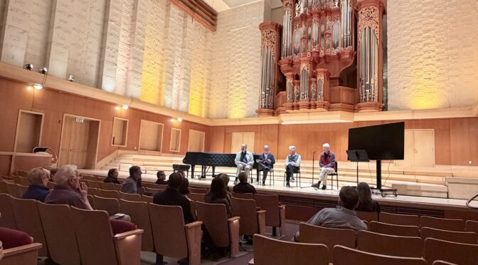 A Morning with Georg Friedrich Kauffmann at Pacific Lutheran University